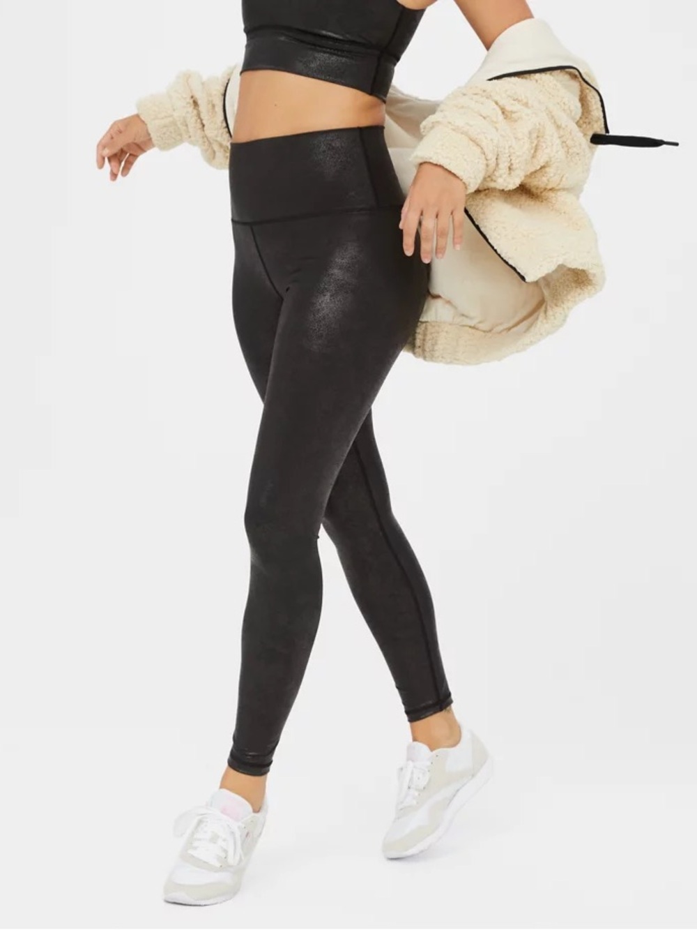OFFLINE By Aerie The Hugger High Waisted Crackle Pocket Legging XXS NWOT